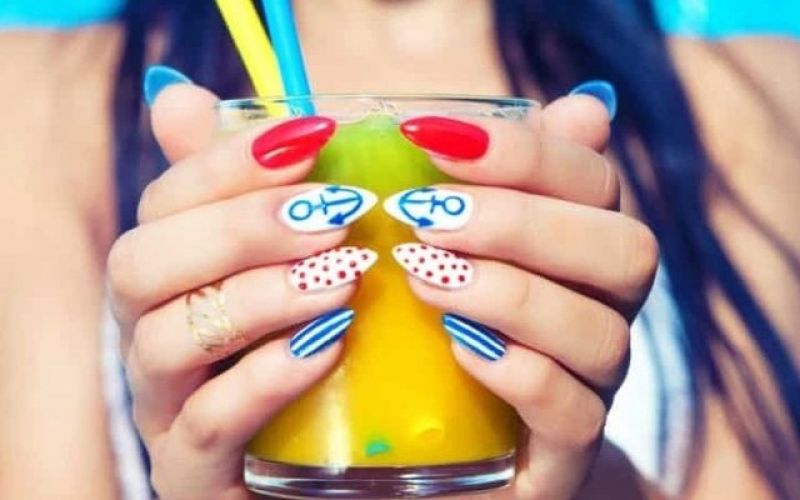 Nails with summer mood!